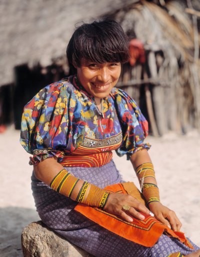 Cuna Indian Woman by Unbekannt Unbekannt